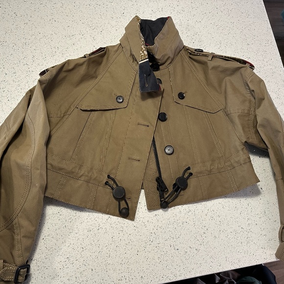 Authentic Burberry Prorsum Cropped jacket - Picture 3 of 12